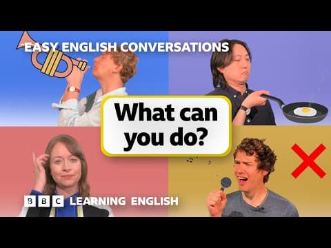 Talking about Ability: Easy English Conversations