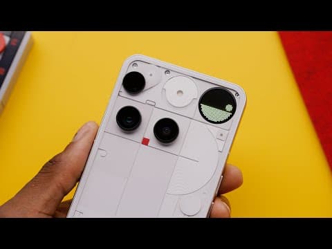 Nothing Phone 3 Review: Ugly, Weird, and Interesting