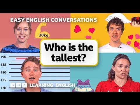 Learn Superlatives in English: Easy English Conversations