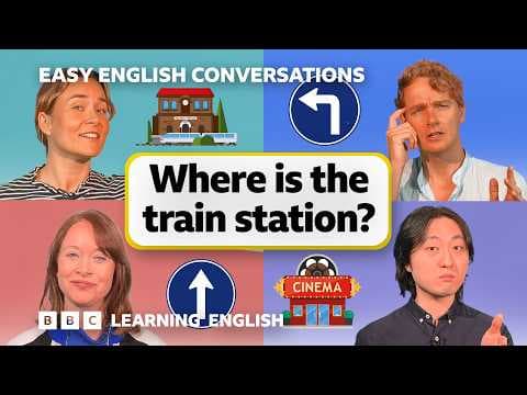 Asking for and Giving Directions: Easy English Conversations