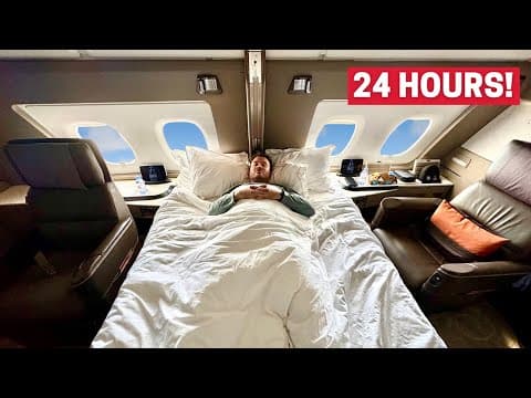 First Class from Australia to London
