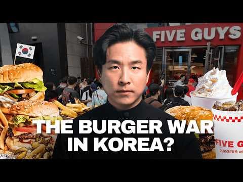 Why American Burgers Became Status Symbols in Korea