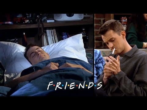 Chandler Uses Hypnosis to Quit Smoking | Friends