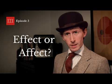 Affect vs Effect in a Murder Investigation