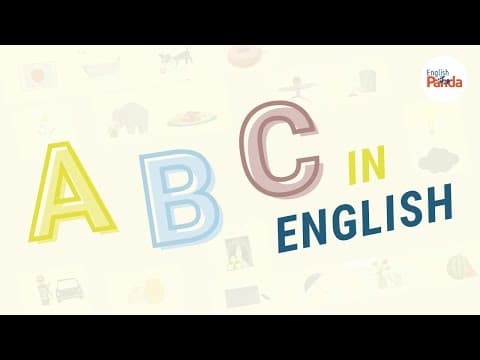 The English Alphabet for Beginners