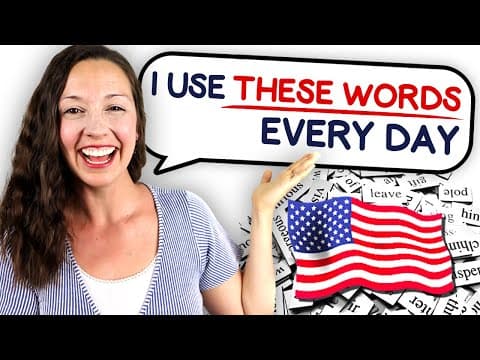 I Use These Words Every Day