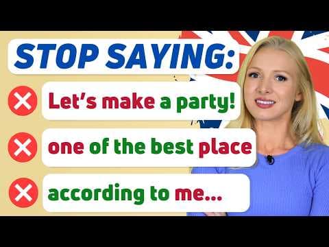 Are YOU Saying it WRONG? 5 Highly Common Mistakes in English