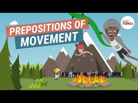 Prepositions of Movement: Easy English Conversation