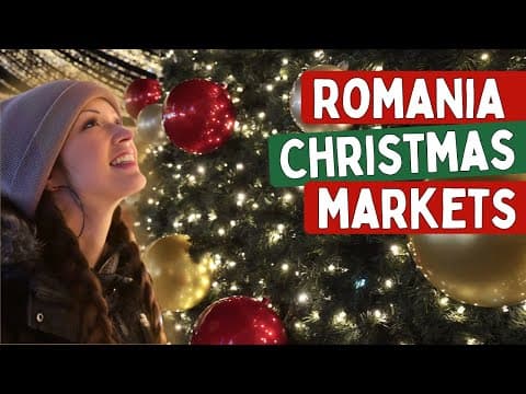 Exploring Romania's UNDERRATED Christmas Markets (Sibiu + Brașov)