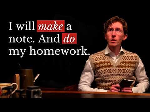 Do Nothing, Make a Note