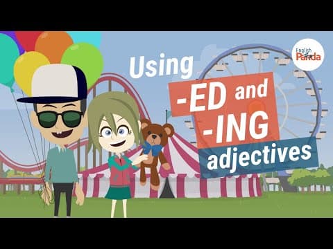 Adjectives with -ED and -ING in Conversation